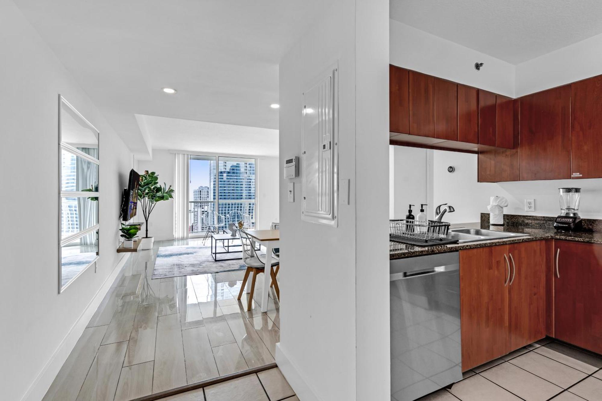 Lux 2B/2B Brickell - Free Parking Apartman Miami Kültér fotó