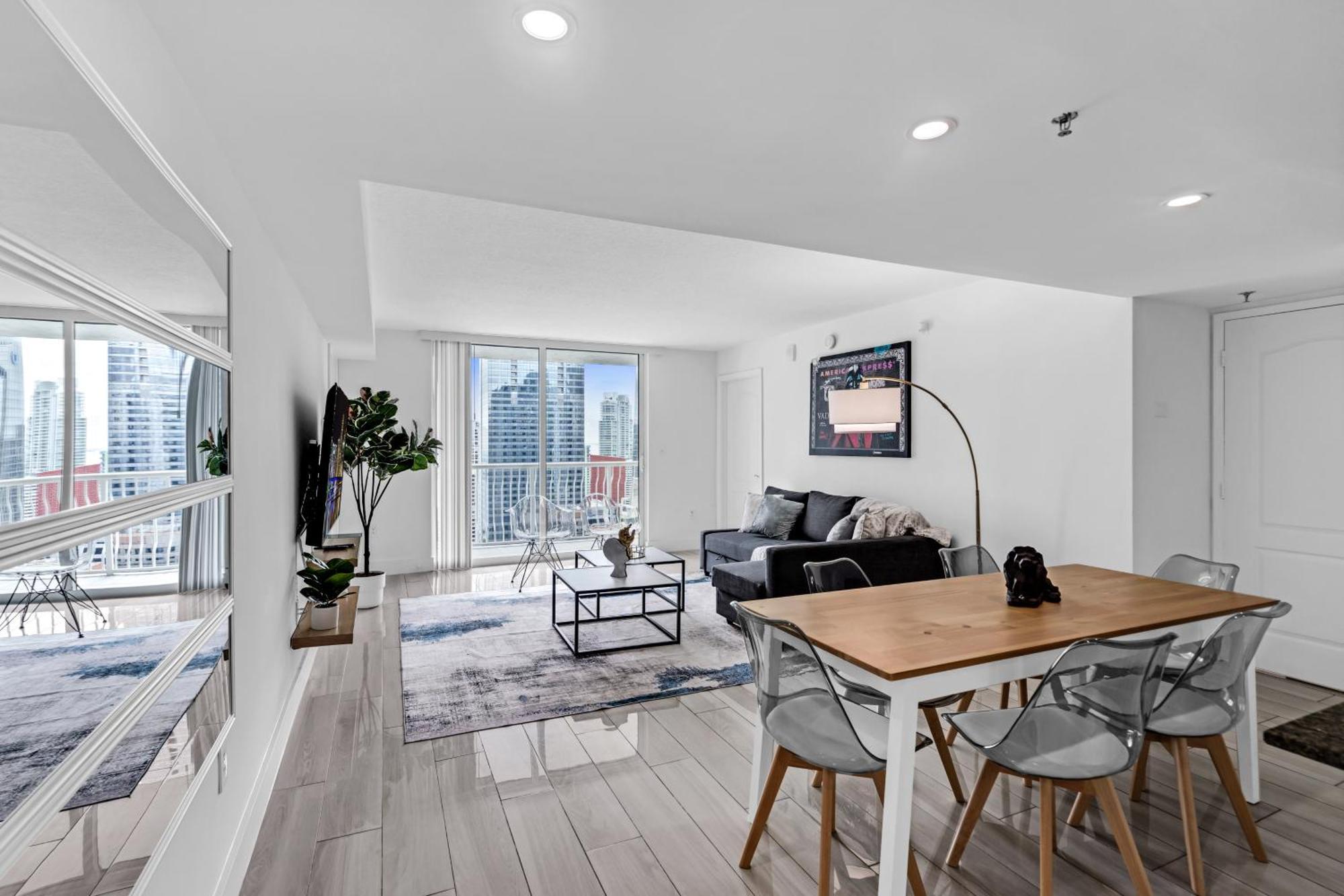 Lux 2B/2B Brickell - Free Parking Apartman Miami Kültér fotó