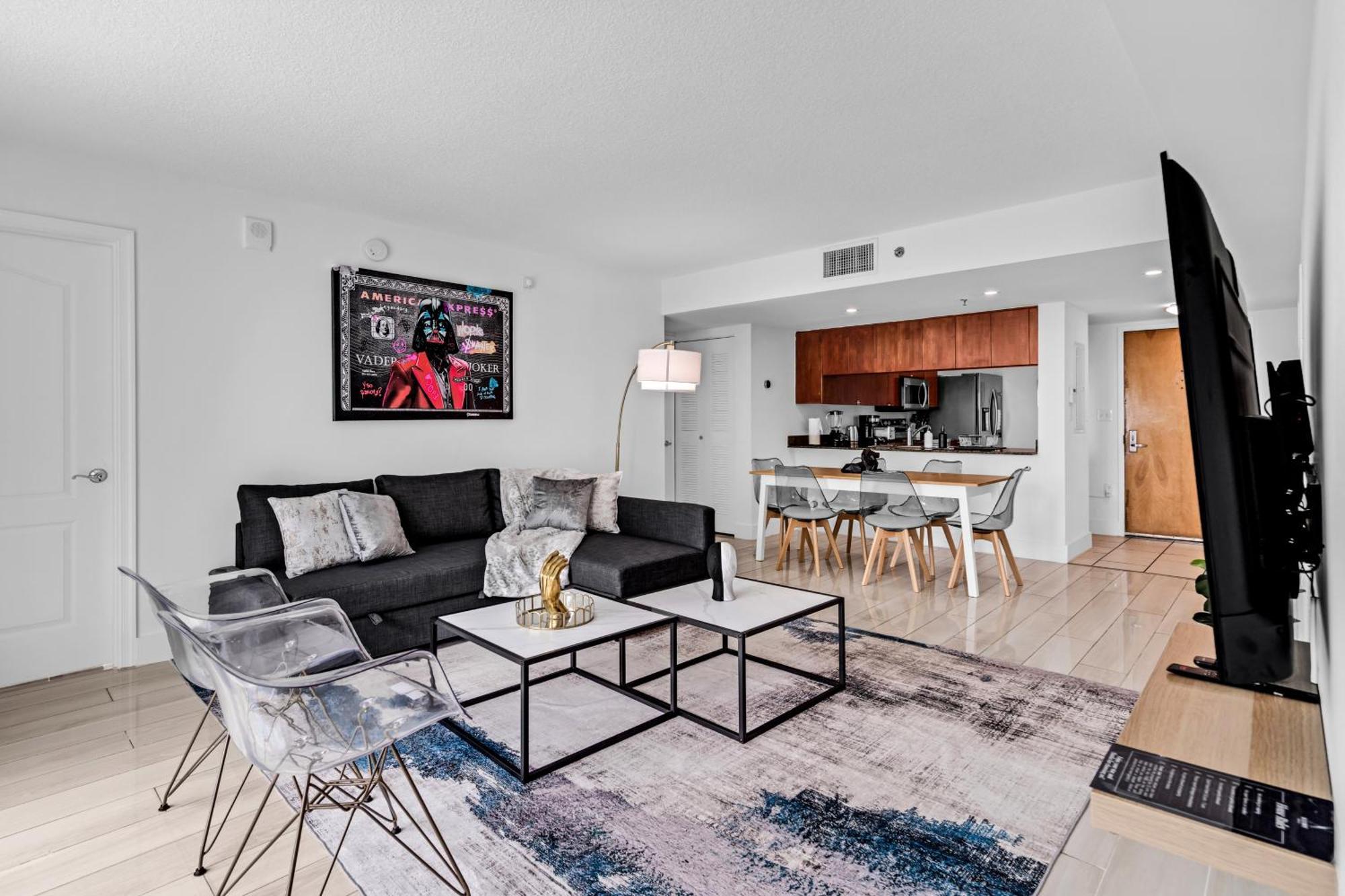 Lux 2B/2B Brickell - Free Parking Apartman Miami Kültér fotó